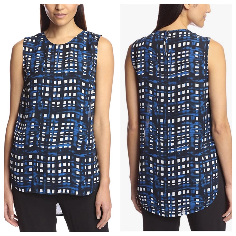 Thakoon Addition Print Sleeveless Blouse